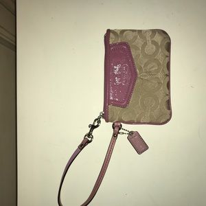 COACH wristlet